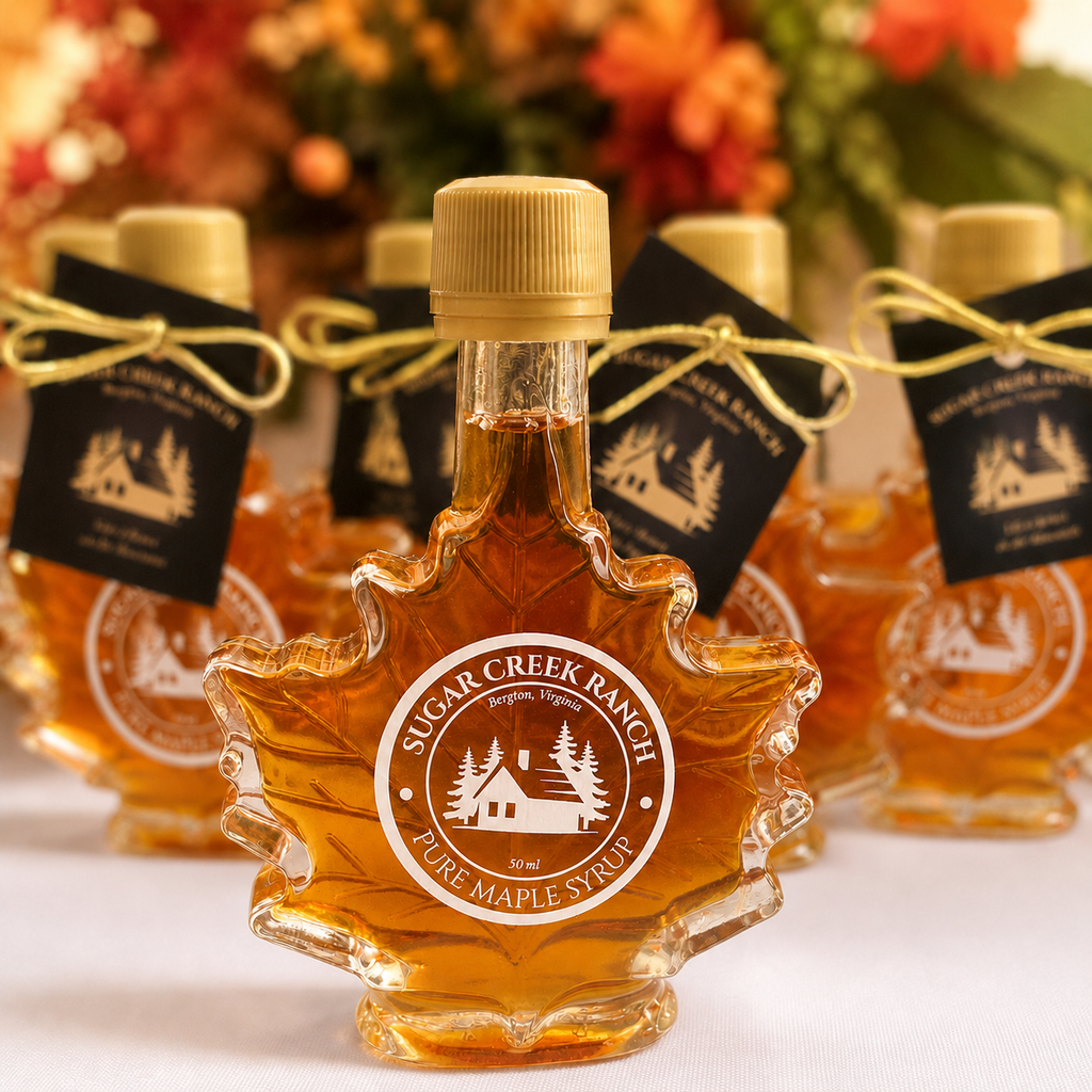 Maple Syrup Leaf Event Favors