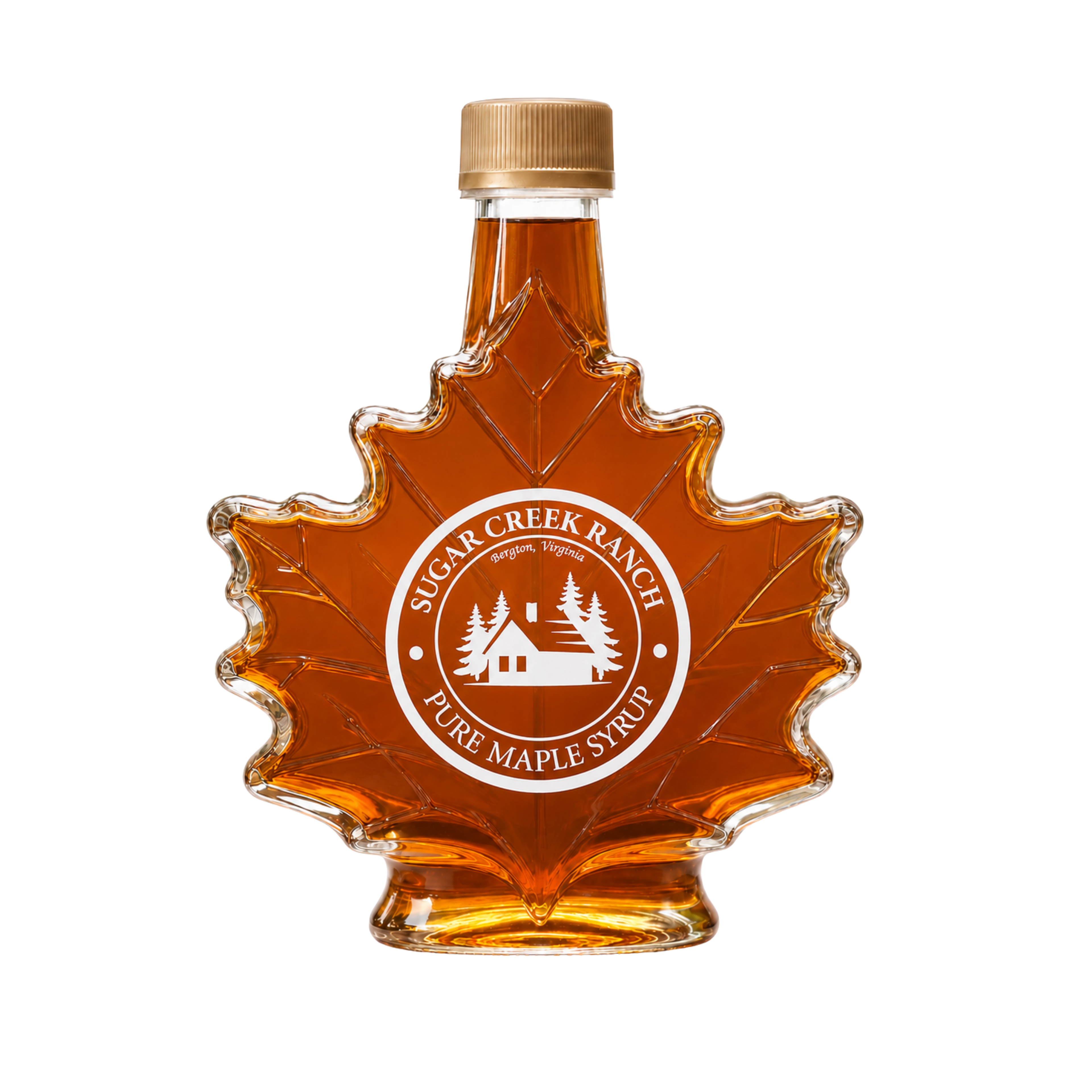 Maple Syrup Leaf Bottles