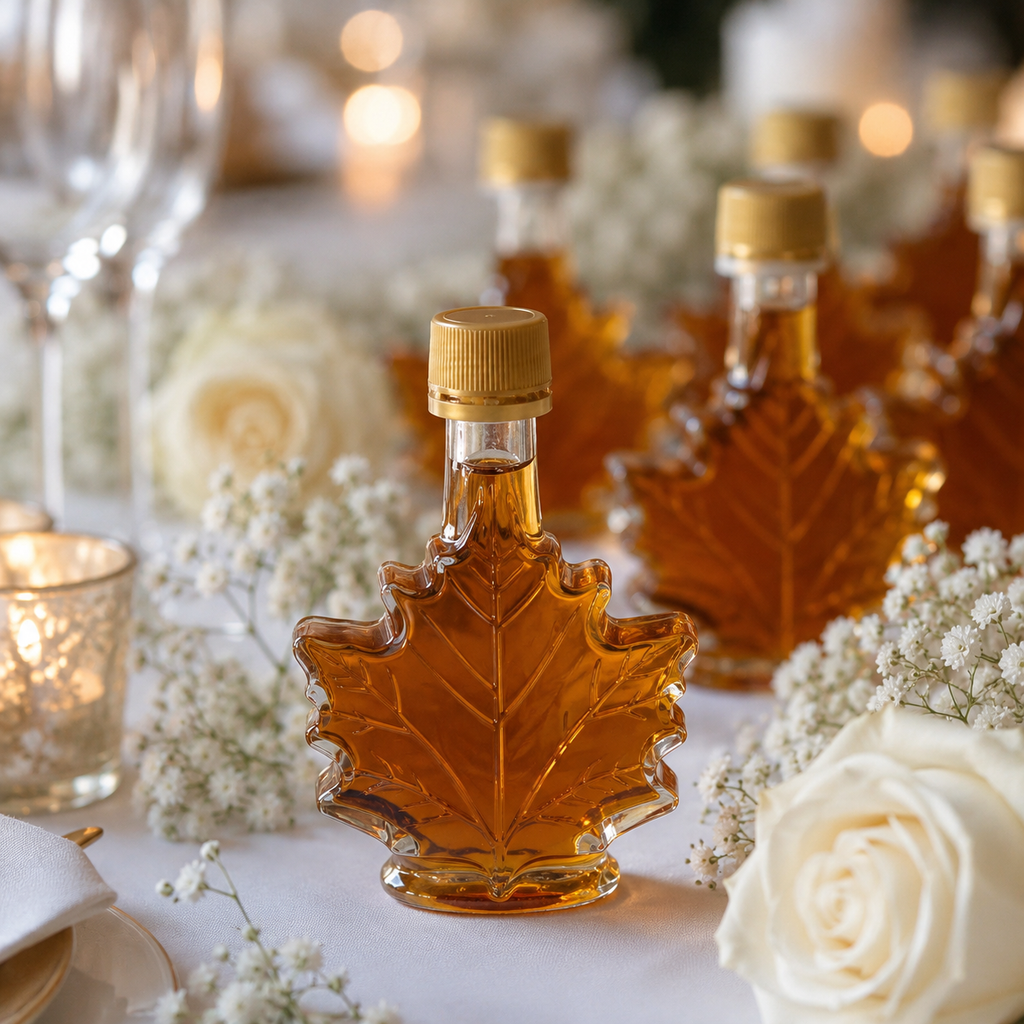 Maple Syrup Leaf Event Favors